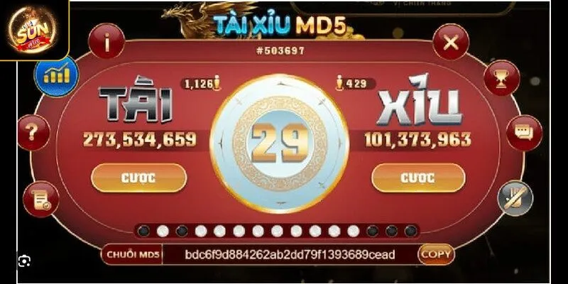 Cách đọc mã MD5 trong game Tài Xỉu