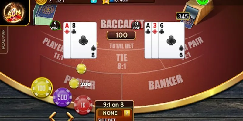 Linh hoạt chọn cửa cược Baccarat