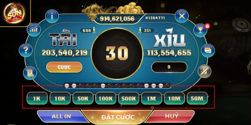 Lưu ý quan trọng khi trải nghiệm game Tài Xỉu SUNWIN