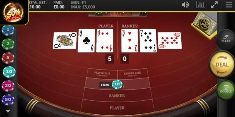 Tạm quên cửa Hòa khi cược Baccarat